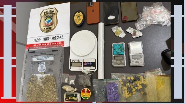 Polícia Civil prende acusado por violência doméstica e tráfico de drogas