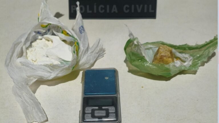 Mulher é presa em flagrante por tráfico de drogas pela Polícia Civil