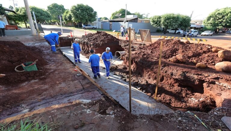 Prefeitura avança na Eulália Pires com obras para acabar com alagamentos