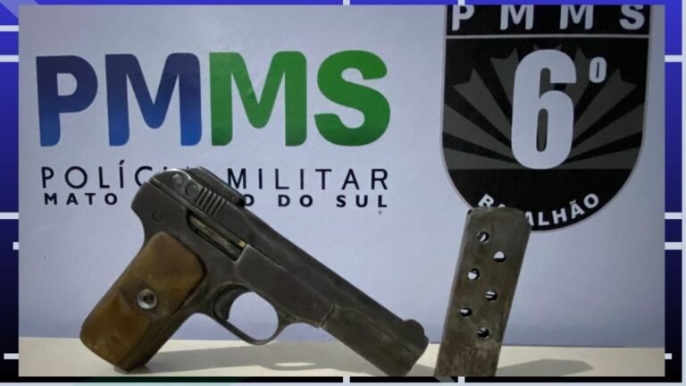 Homem é preso pela PM por ameaçar ex-companheira com arma de fogo e descumprir medida protetiva