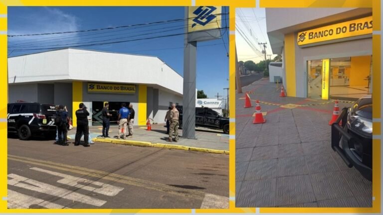 Polícia Civil apura tentativa de assalto ao Banco do Brasil