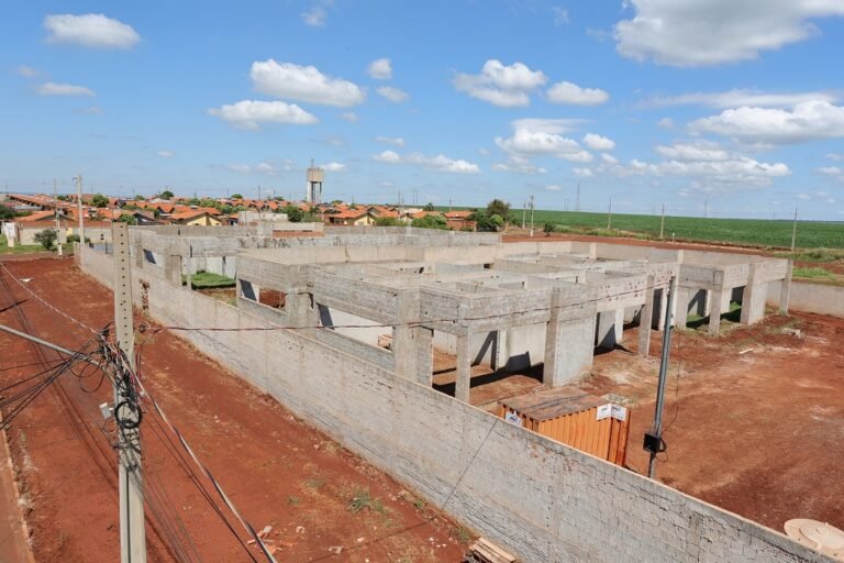 Prefeitura retoma obras do Ceim Campina Verde com investimento de R$ 4,7 milhões