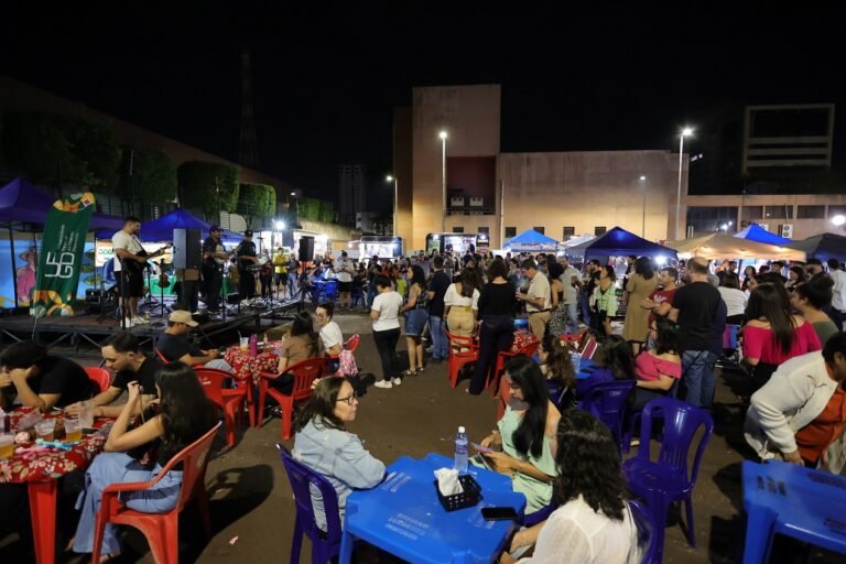 Feira Sabores anima Parque dos Ipês com música ao vivo e gastronomia na sexta-feira