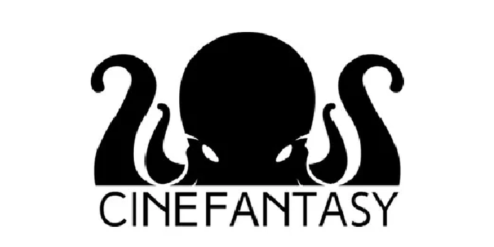 Cinefantasy logo: a black stylized octopus head with curling tentacles above the word CINEFANTASY.