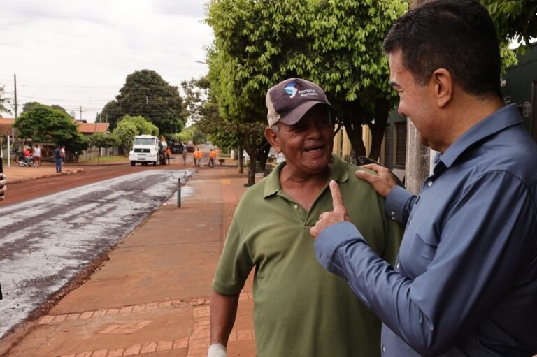 Prefeitura avança com obras de reconstrução do asfalto no BNH 4º Plano