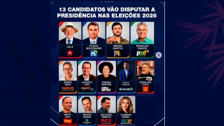 Agenda dos candidatos à Presidência para esta segunda-feira (24)