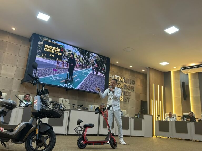 Projeto sobre circulação de bikes elétricas e autopropelidos de Dourados é levado a Rio Brilhante