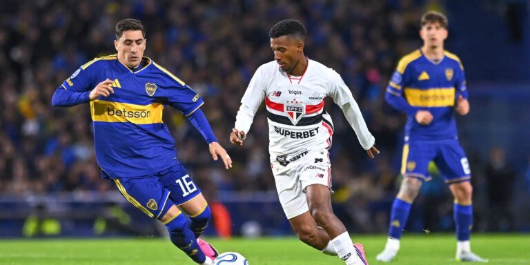 Ex-jogador do Palmeiras decide, e São Paulo é derrotado pelo Boca Juniors na Sul-Americana