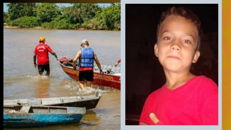 Menino de 12 anos morre afogado após sair para jogar bola e nadar em rio