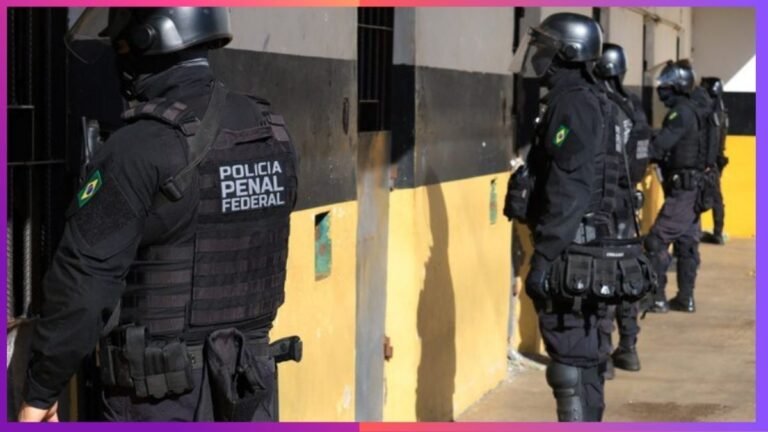 Forças policiais realizam operação federal contra crime organizado em presídios