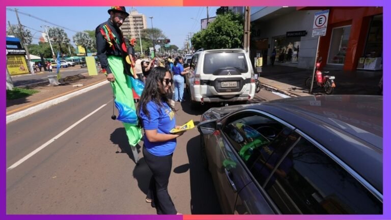 Prefeitura conscientiza população sobre respeito às vagas de idosos e pessoas com deficiência