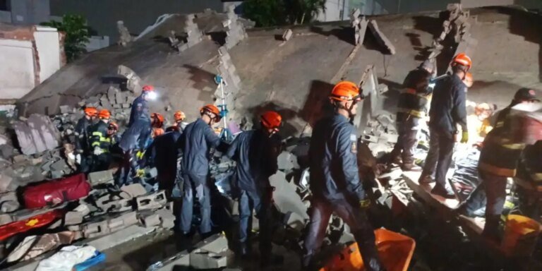 Desabamento em obra deixa duas pessoas mortas em São Paulo