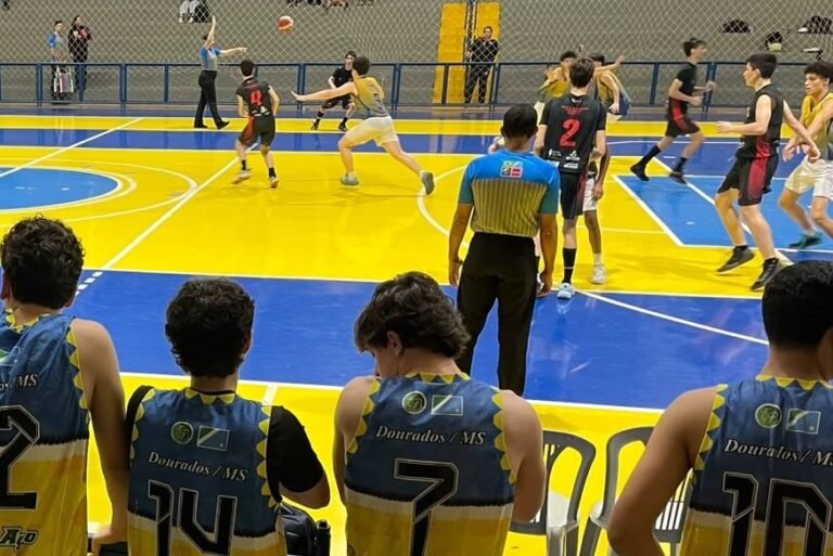 Dourados recebe finais do Estadual de Basquetebol Sub-16 e se destaca no esporte de base