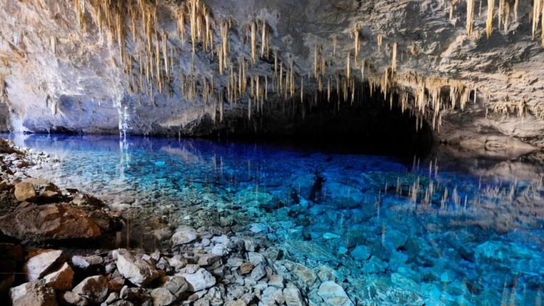 Bonito planeja melhorias em segurança, acessibilidade e qualificação na Gruta do Lago Azul para 2027