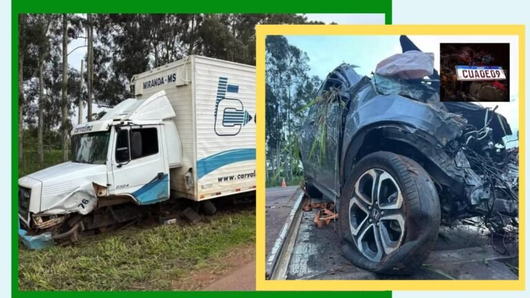 Homem de 56 anos morre em acidente na BR-060; destroços ficam espalhados pela pista
