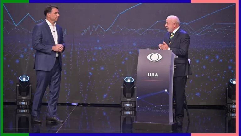 Lula e Flávio participam do primeiro debate eleitoral na TV Band