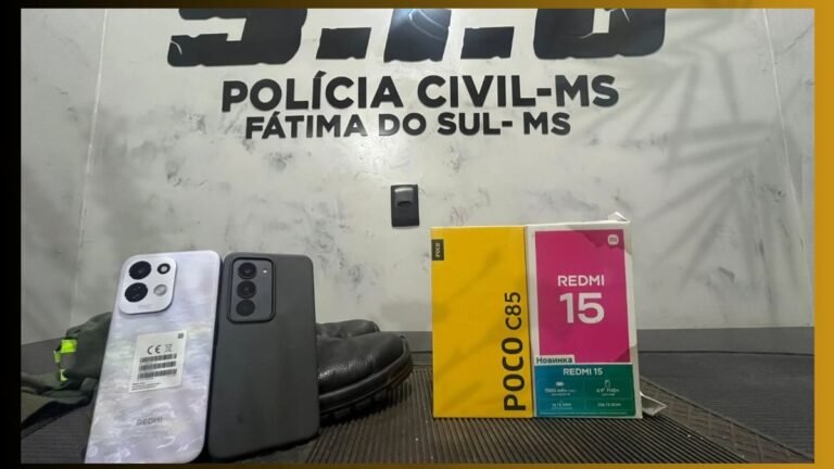“Fantasma” do furto é identificado pela Polícia Civil, e três celulares são recuperados