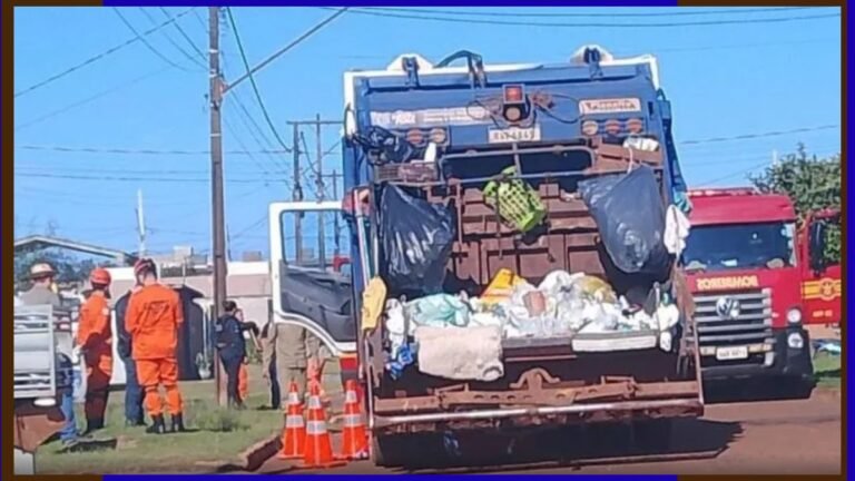 Gari que estudava medicina morre atropelado pelo próprio caminhão de coleta em Ponta Porã